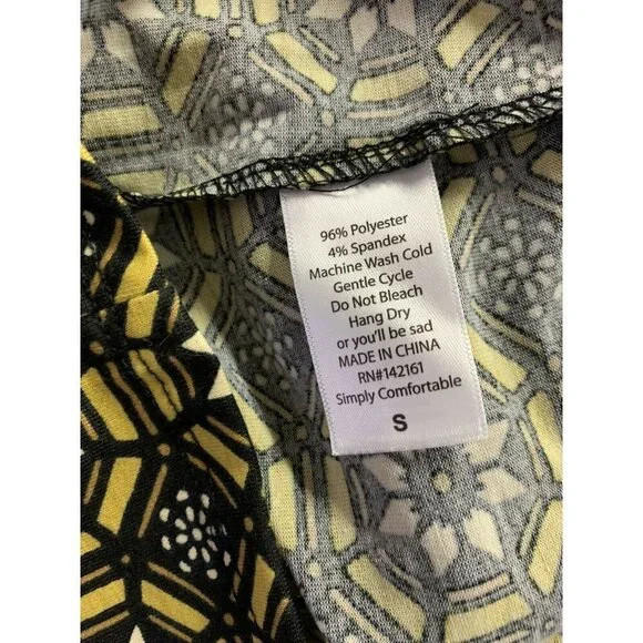 Lularoe NWT Small Julia Dress Floral Stretchy Body - Picture 11 of 11